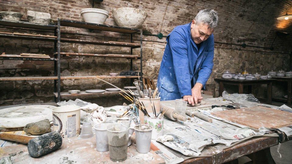 franco cicerchia ceramiche artigianali